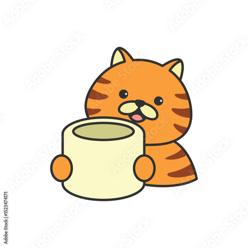 Cute Garfield cat