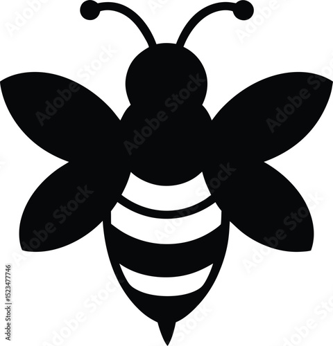 bee and honey