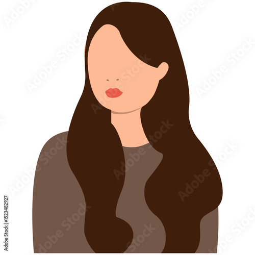 Woman Portrait Illustration. Collection of portraits of cute funny young stylish women. Bundle of smiling hipster girls with different hairstyles and accessories. Set of modern female avatars.