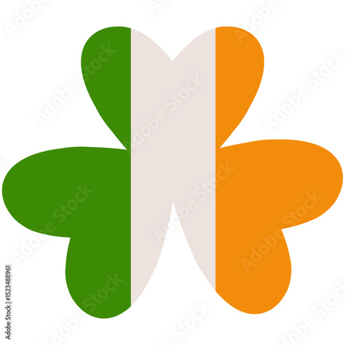 Saint Patrick Decoration. Happy St Patrick's Day Vector Illustration on 17 March with Golden Coins, Green Hat, Beer Pub and Shamrock in Flat Cartoon.