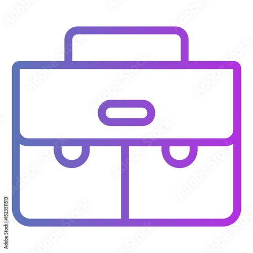 briefcase Gradient icon