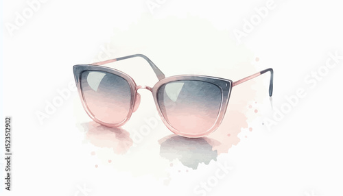 sunglasses isolated on white