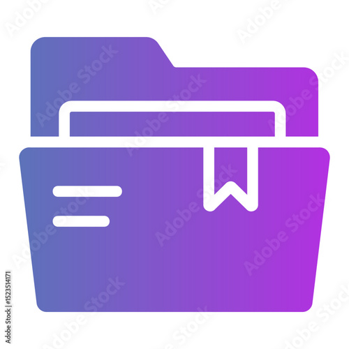 folder Gradient icon