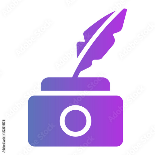 ink bottle Gradient icon