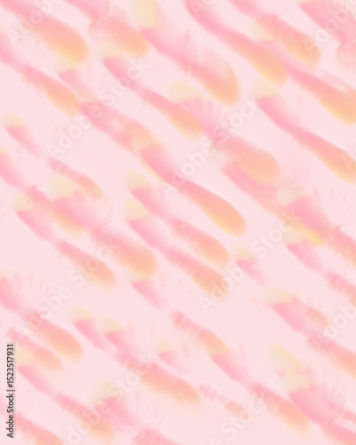 Artistic pink wave gradation color abstract illustration for wallpaper background or template