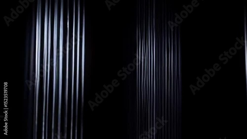 Wallpaper Mural Vertical lines white and dark create a textured abstract pattern Torontodigital.ca