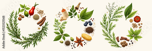 Herbal Holidays: Festive Wreaths with Spices and Berries