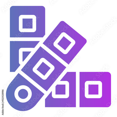 color swatches Gradient icon