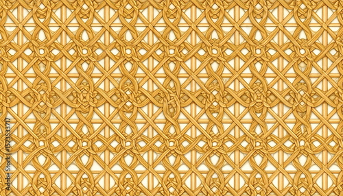 Intricately intertwined Celtic pattern texture