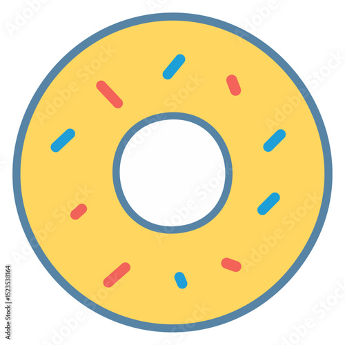 Donut with Sprinkles 
