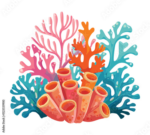 Vibrant Marine Ecosystem Underwater Scene