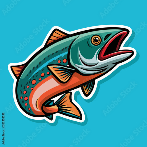 fish on a white background