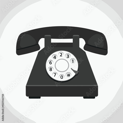 Telephone icon, vector set. Phone icon set, vector, silhouette. Contact us, symbol, sign, logo vector. Cell phone pictogram communication icon. Vector illustration of mobile, smartphone, land phone.