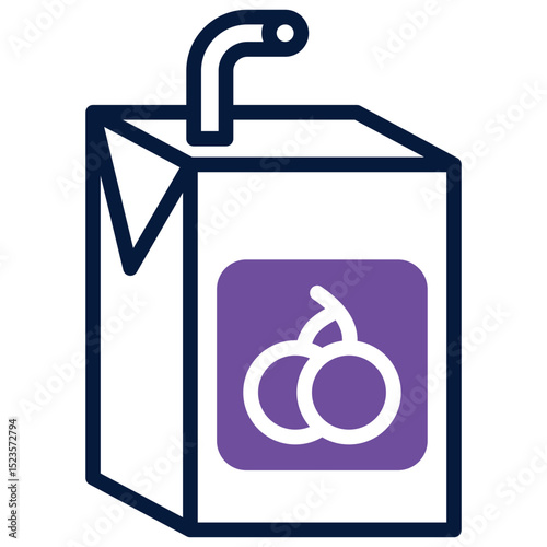Juice Box Icon
