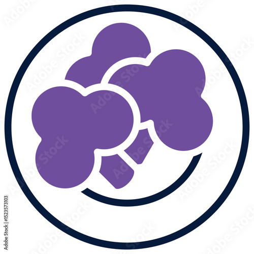 Broccoli Bunch Icon