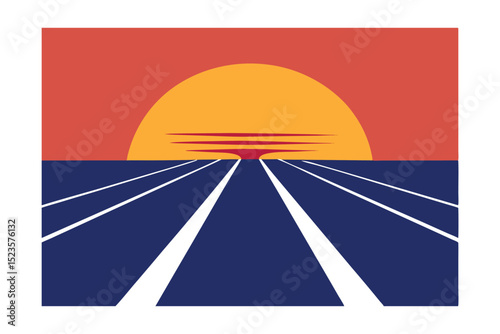 Sunset Highway A Journey into the Horizon