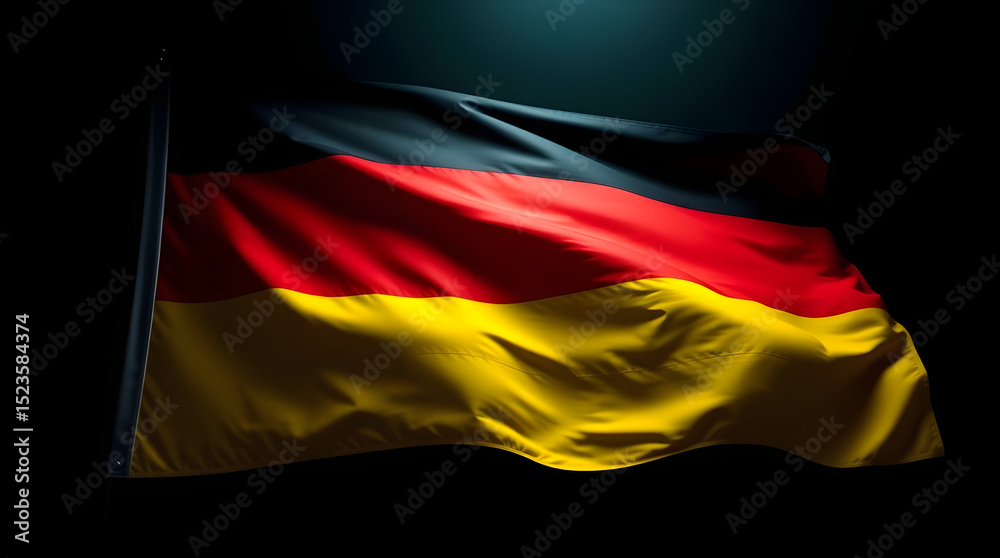 Naklejka premium flag of germany