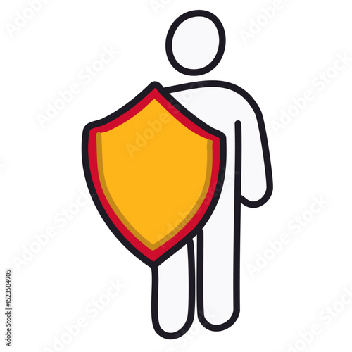 Warrior with Shield 