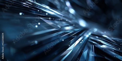 Stunning Abstract Blue Background Digital Art Texture