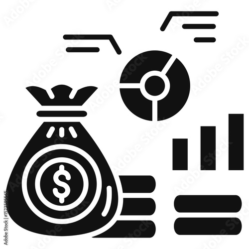 Profit Glyph Icon