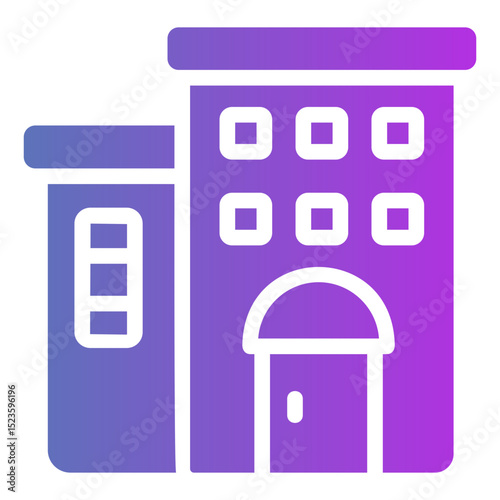 accommodation Gradient icon