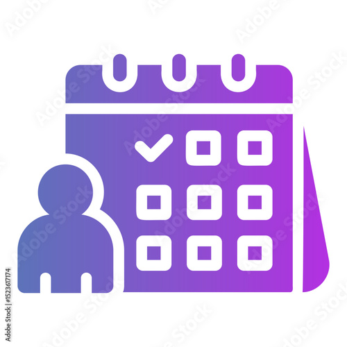 calender Gradient icon