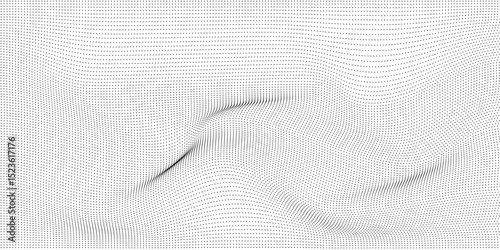Set of halftone dots gradient pattern texture isolated on white background. Straight dotted spots using halftone circle dot raster texture. Vector blot half tone collection.