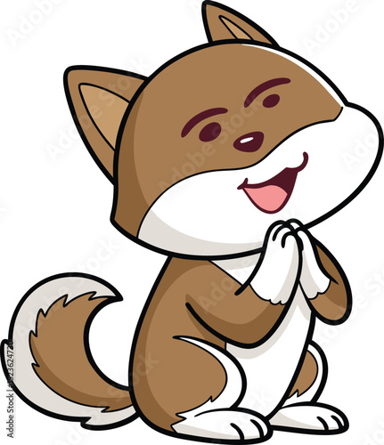 Shiba inu puppy