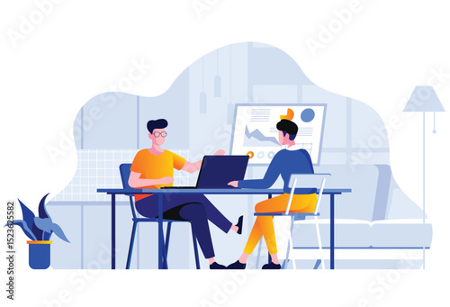 Job Interview Illustration