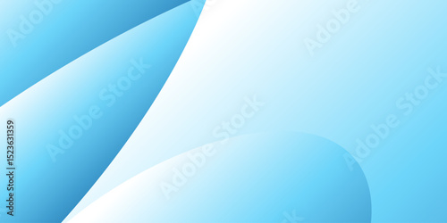 Abstract blue background. A gradient from light to darker blue provides depth, with overlapping shapes creating a sense of movement and modernity.