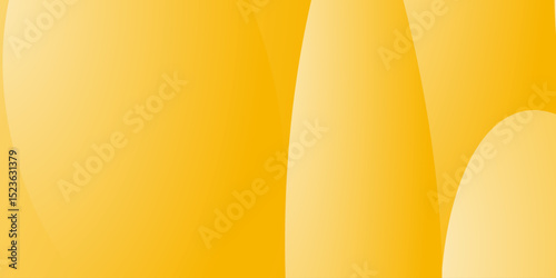 Abstract background with a yellow gradient, as used on the webpage as a decorative design. The design features overlapping translucent rounded shapes with a bright and cheerful aesthetic.