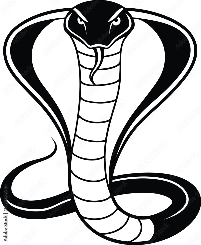 Fototapeta premium snake vector illustration