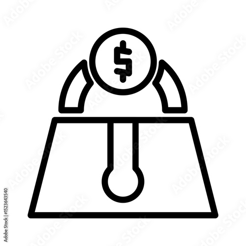 Market Editale Stroke Icon