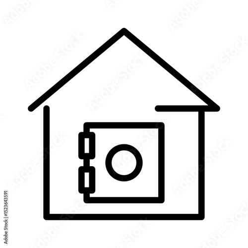 Bank Editale Stroke Icon