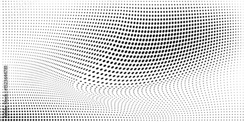 Grunge halftone gradient background. Faded grit noise texture. White and black sand wallpaper. Retro pixelated backdrop. Anime or manga style comic overlay. Vector graphic design textured template
