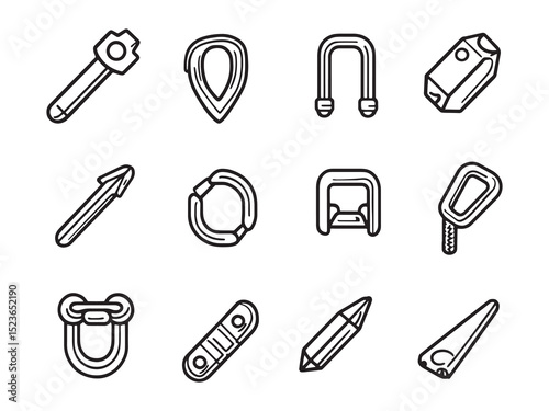 Magnetic Pin Minimalist Design 