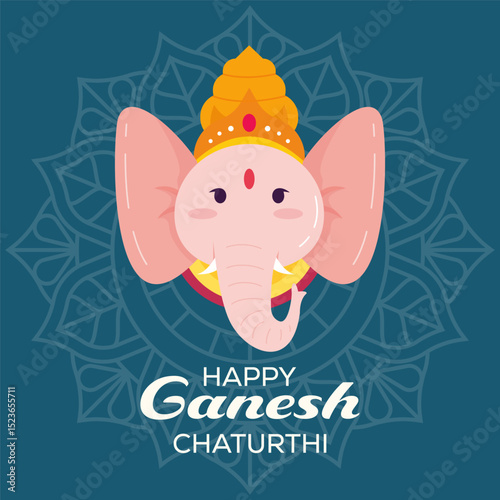illustration to celebrate ganesh chaturthi festival
