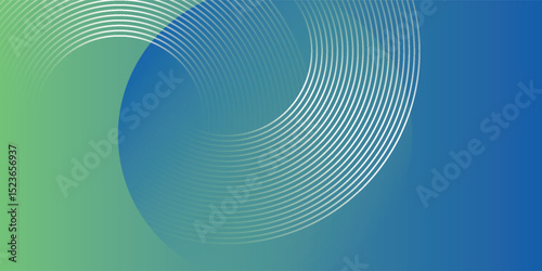 Abstract Green Fluid Banner Template. Modern background design. gradient color. Dynamic Waves good