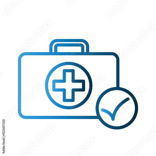 First Aid icon design template