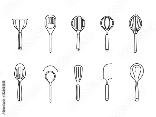Mixing Paddle – Minimalist Construction Tool Vector