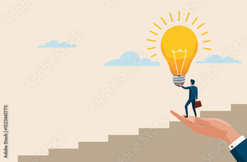 Achieving Business Success  Climbing the Ladder to Innovation and Bright Ideas