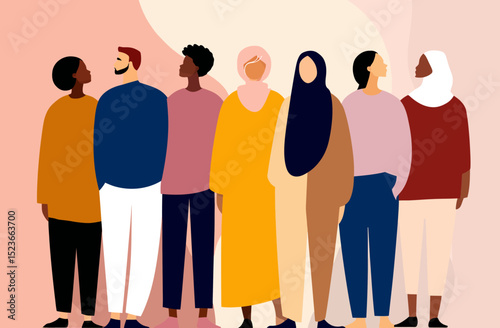 Celebrating Global Diversity A Diverse Group of People United