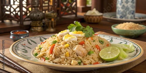 Savory Chicken Fried Rice w...