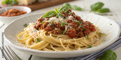 Spaghetti with Bolognese Sa...
