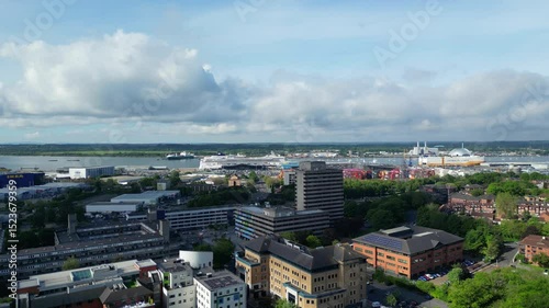 Southampton Sea Port City of South England Coast, Great Britain