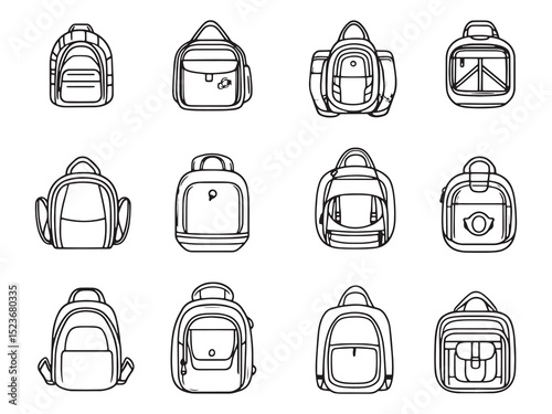 Ultra-light Backpack Minimalist Design 