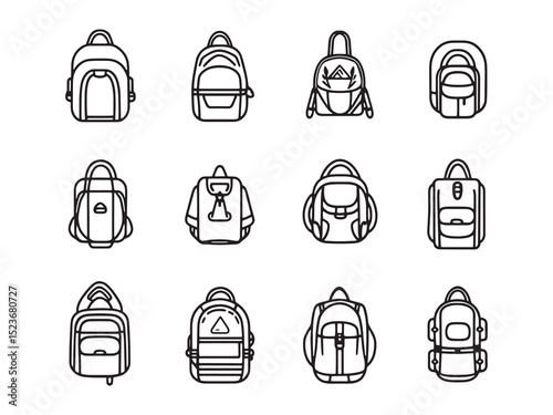 Ultra-light Backpack Minimalist Design 