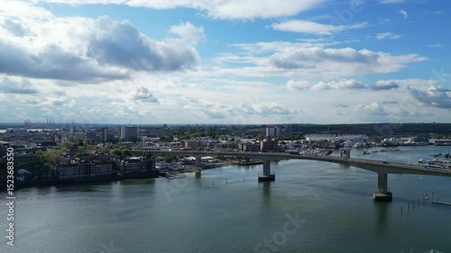 Southampton Sea Port City of South England Coast, Great Britain