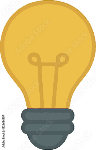 A glowing yellow lightbulb symbolizing creativity and innovative ideas for design inspiration