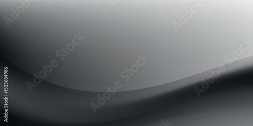 Grey gradient background, abstract black and white grain gradation texture vector illustration eps10